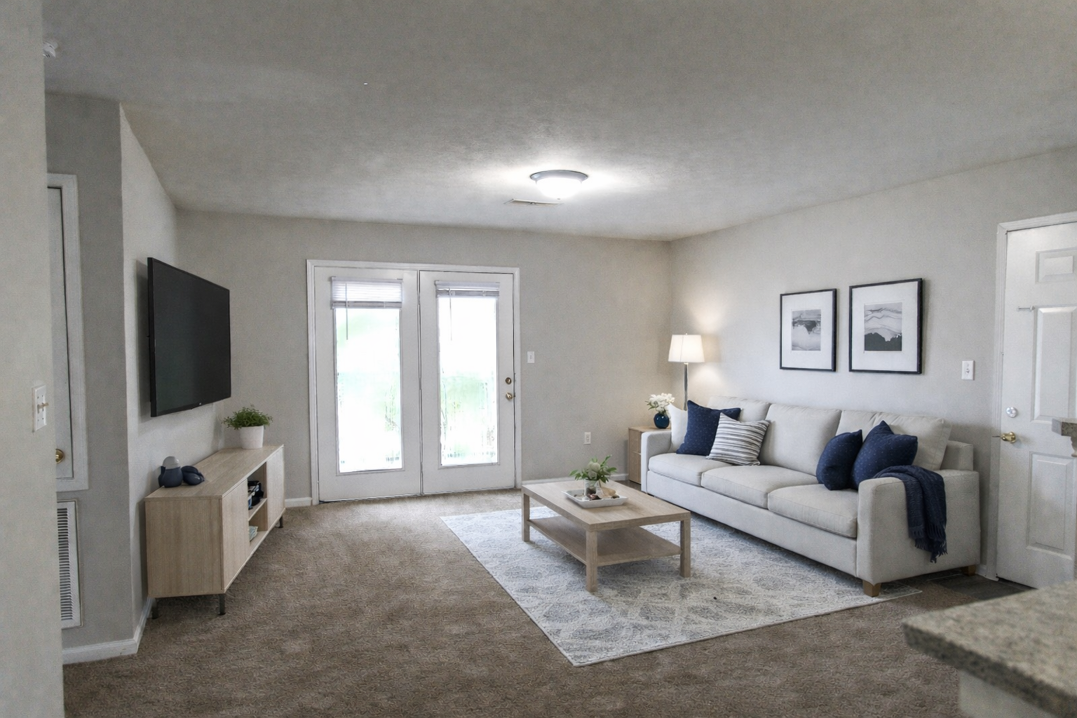 1 Cambridge Park Living Room