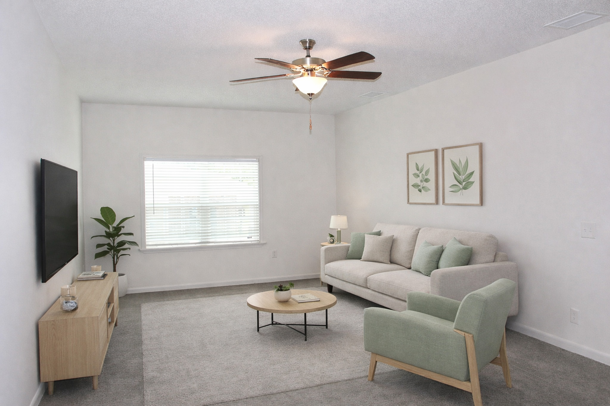 1 Cottages at Indian Creek Living Room