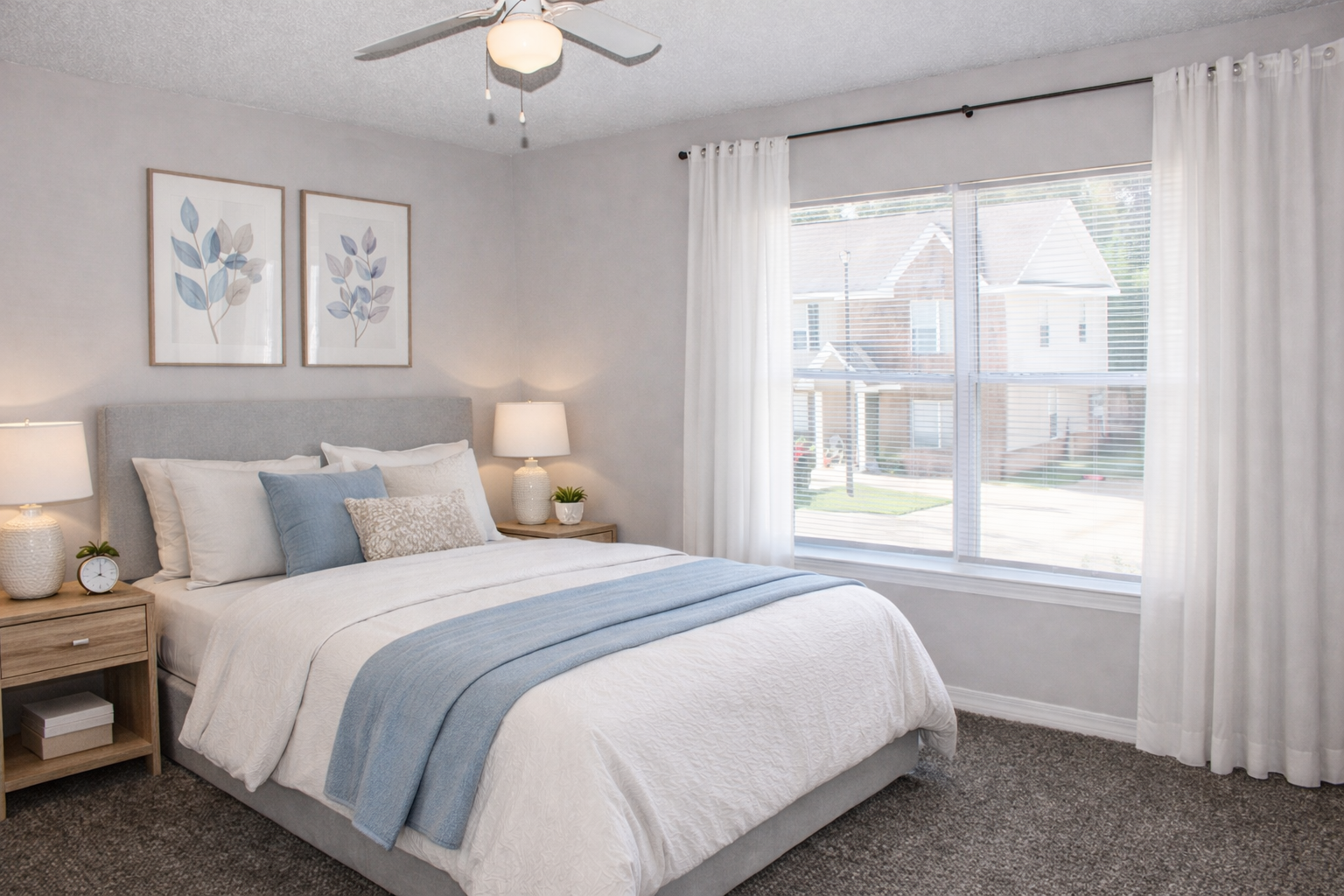 3 BR Townhomes Bedroom