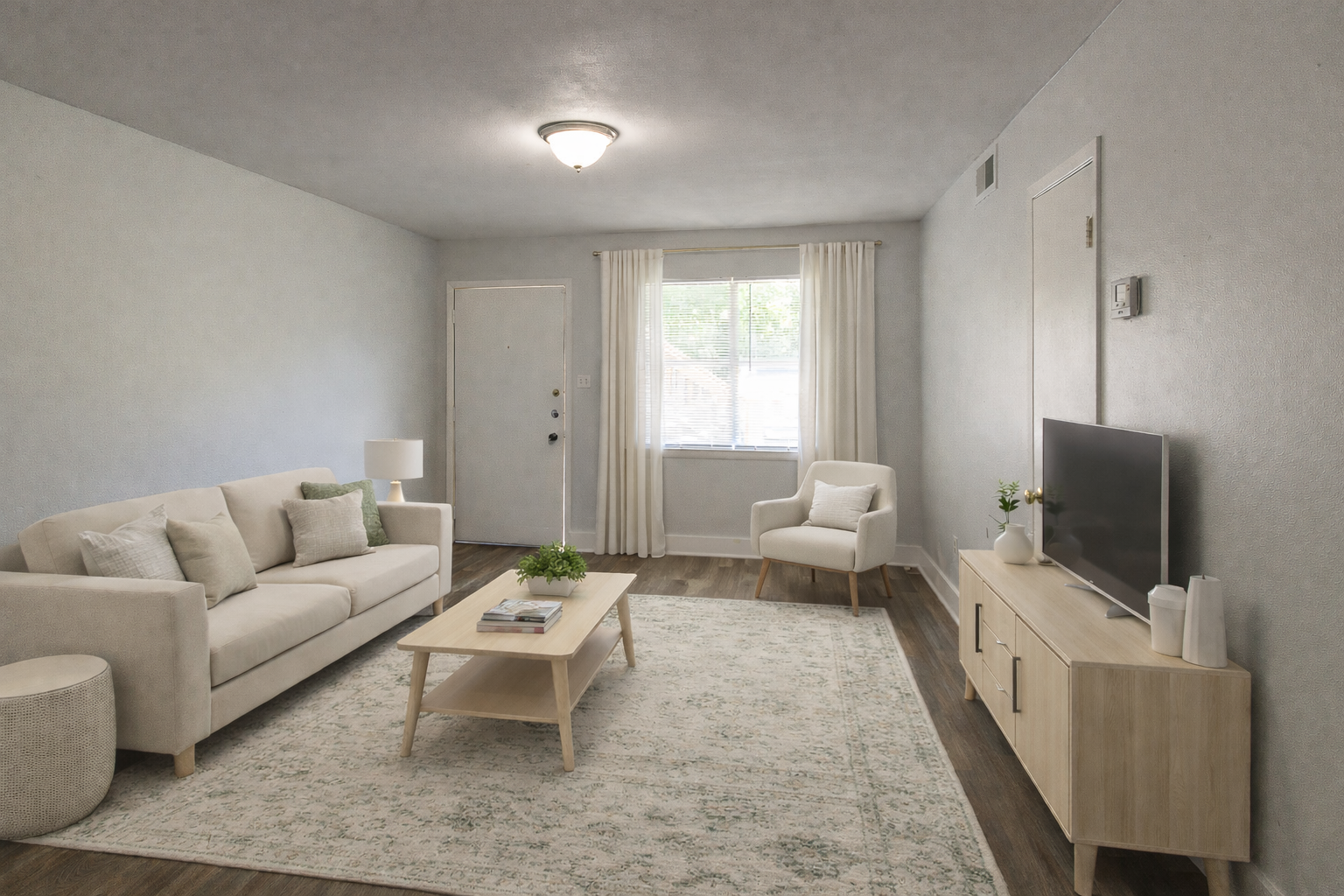 1 Rainview Living Room