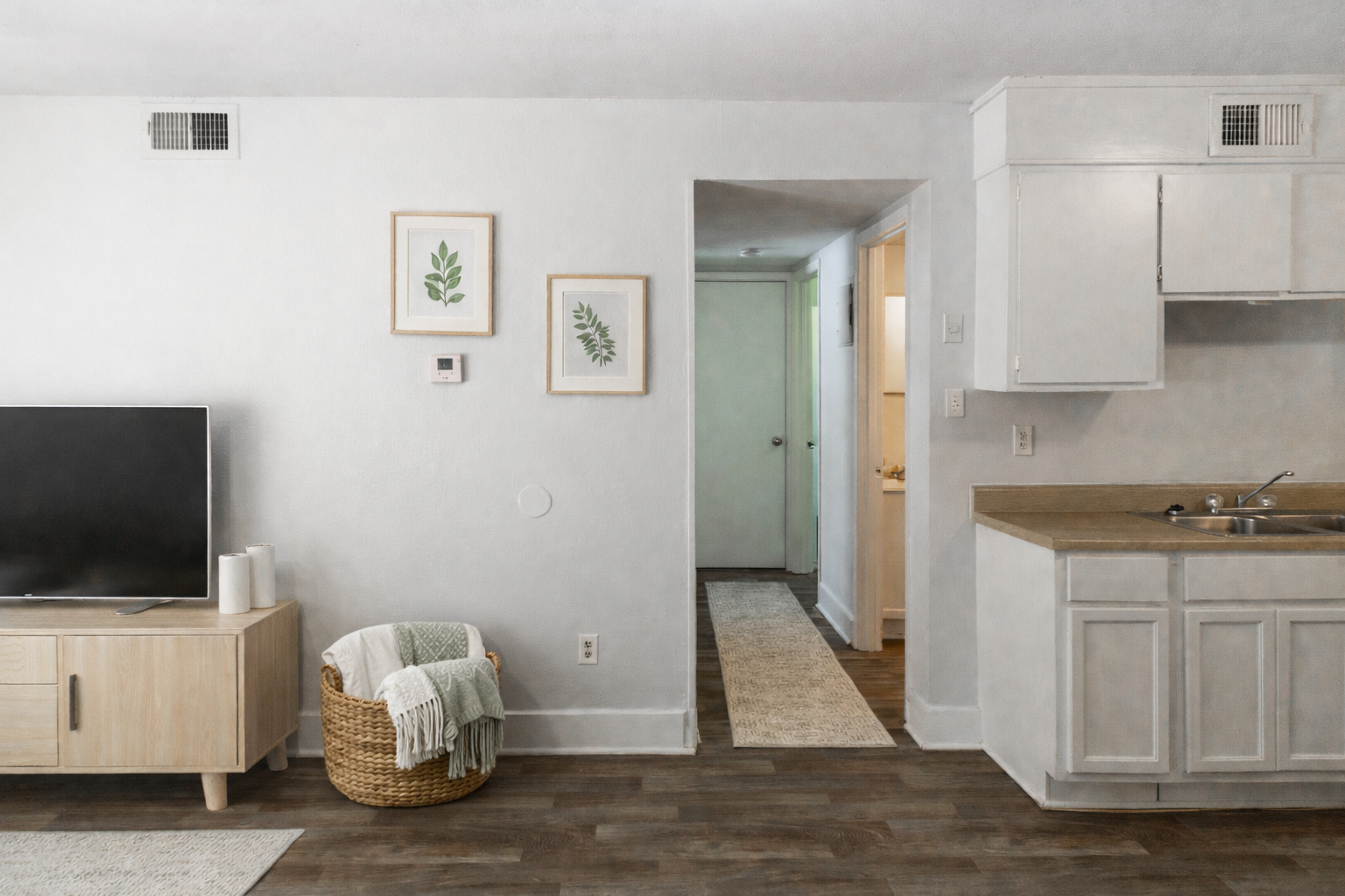 3 Rainview Kitchen_Living Room