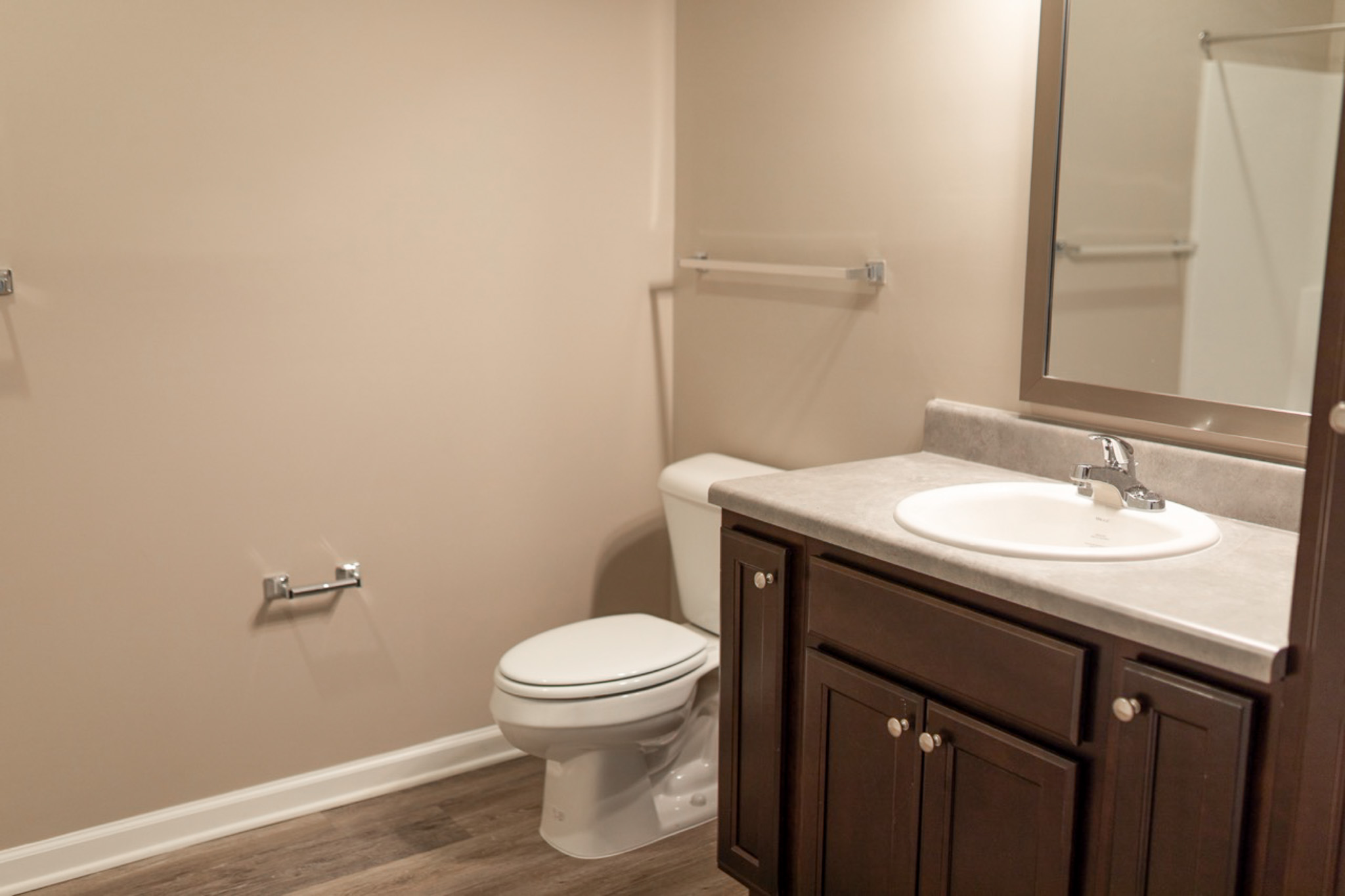 5 South oak bathroom