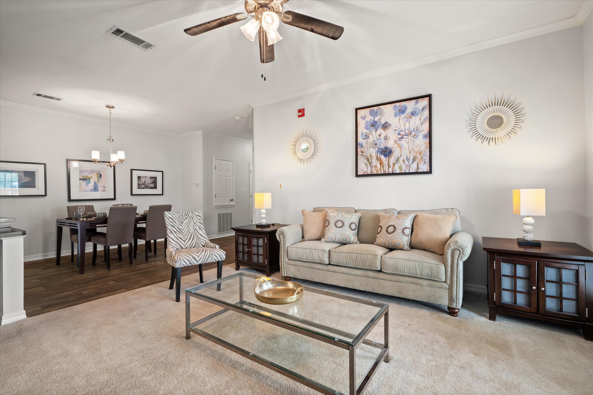 1 Oxford Point Living Room